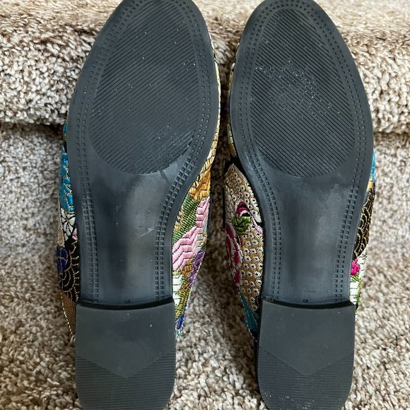 Steve Madden Revolt Fabric Slide On Open Back Shoe Sandal . - Picture 12 of 13